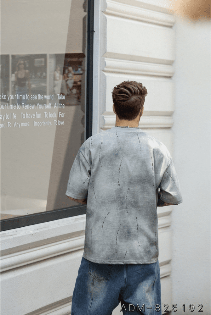 letuswin|SS25 Heavyweight New | Loose Fit High-Street Burnout Washed | Unisex Casual Wear #825192 - Image 6