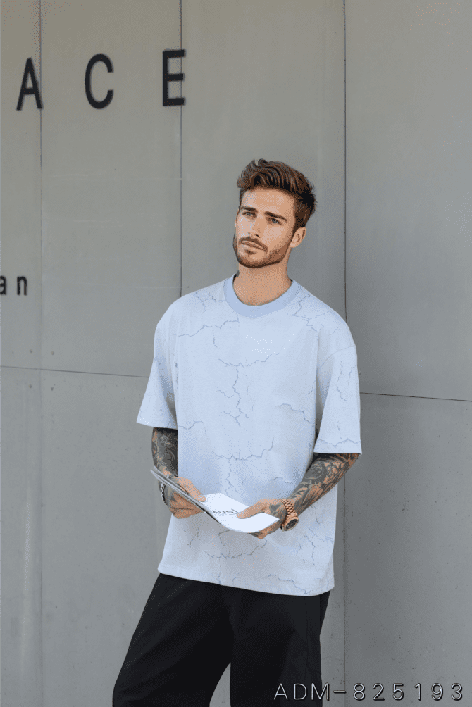 letuswin|SS25 Heavyweight Streetwear | Dual-Tone Fabric Vintage Burnout | Urban Commuter Approved #825193 - Image 4