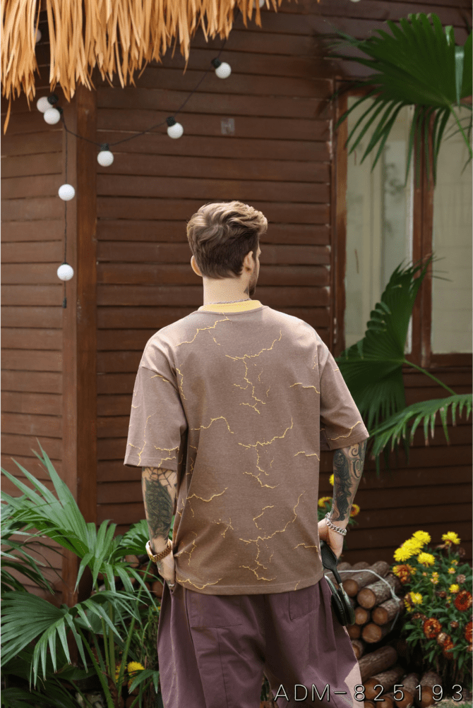 letuswin|SS25 Heavyweight Streetwear | Dual-Tone Fabric Vintage Burnout | Urban Commuter Approved #825193 - Image 3
