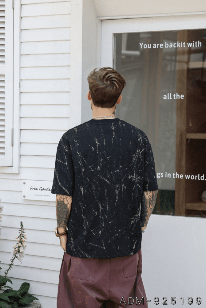 letuswin|SS25 Heavyweight Oversized Tee | Premium American Burnout | Outdoor Commuter Essential #825199 - Image 4