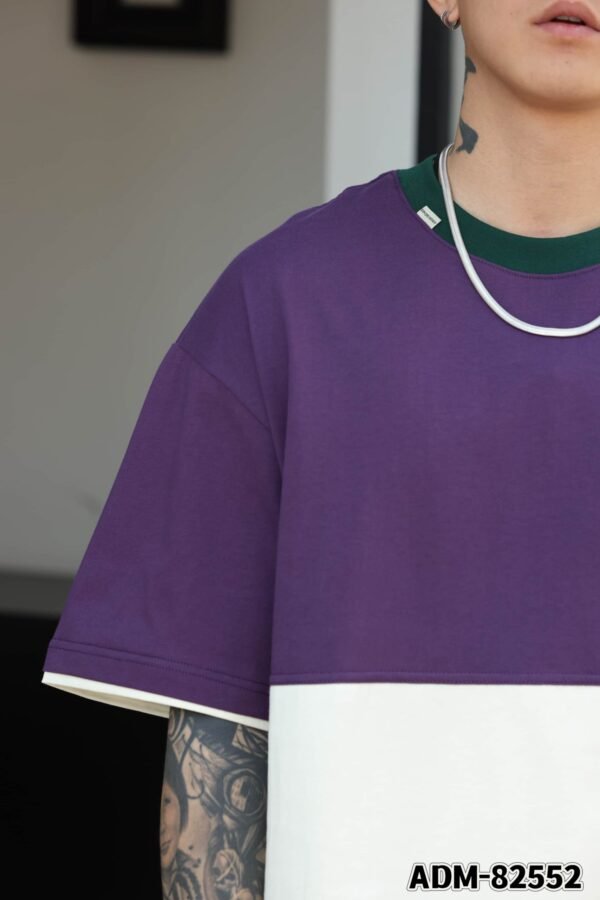 ADM New Color Block Raglan T-shirt 82552 - 200gsm Premium Cotton | Streetwear Wholesale (3 Colors) - Image 12