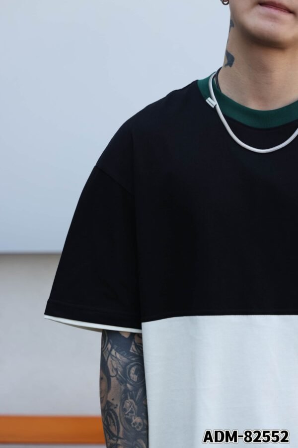 ADM New Color Block Raglan T-shirt 82552 - 200gsm Premium Cotton | Streetwear Wholesale (3 Colors) - Image 8