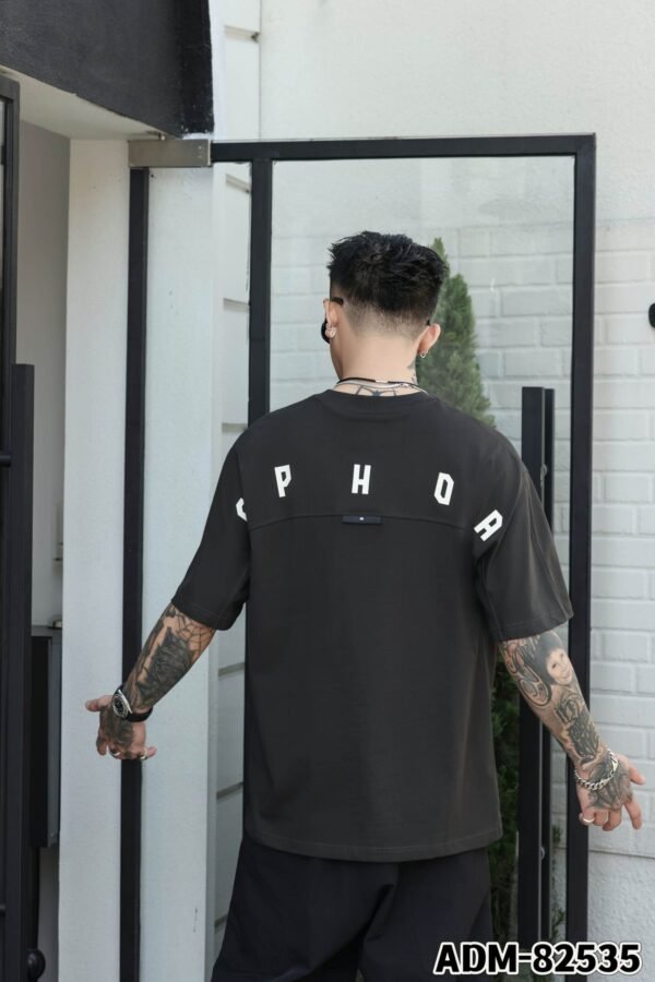 ADM New Structural Panel Graphic T-shirt 82535 - 200gsm Premium Cotton | Streetwear Wholesale (4 Colors) - Image 12