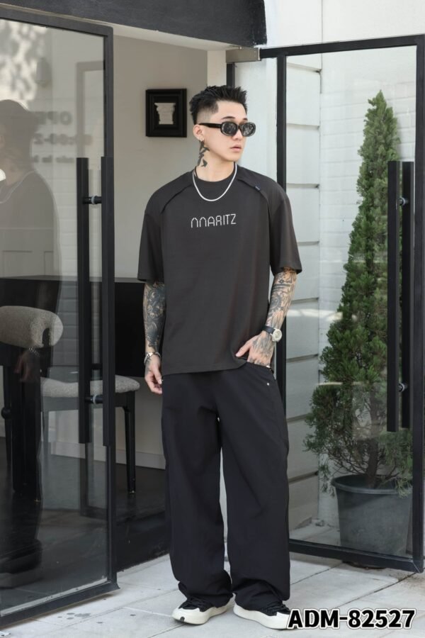 ADM New Deconstructed Cotton T-shirt 82527 - 200gsm Premium Streetwear | Wholesale (5 Colors) - Image 17