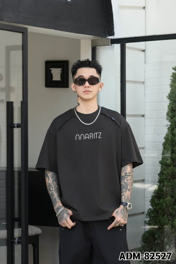 ADM New Deconstructed Cotton T-shirt 82527 - 200gsm Premium Streetwear | Wholesale (5 Colors) - Image 16