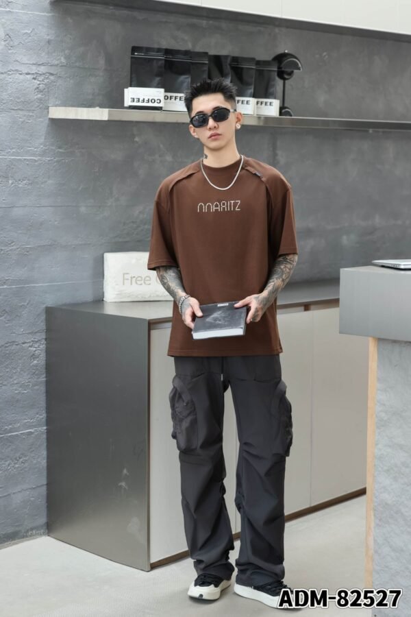 ADM New Deconstructed Cotton T-shirt 82527 - 200gsm Premium Streetwear | Wholesale (5 Colors) - Image 14