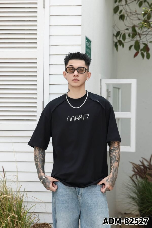 ADM New Deconstructed Cotton T-shirt 82527 - 200gsm Premium Streetwear | Wholesale (5 Colors) - Image 6