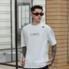 ADM New Deconstructed Cotton T-shirt 82527 - 200gsm Premium Streetwear | Wholesale (5 Colors) - White