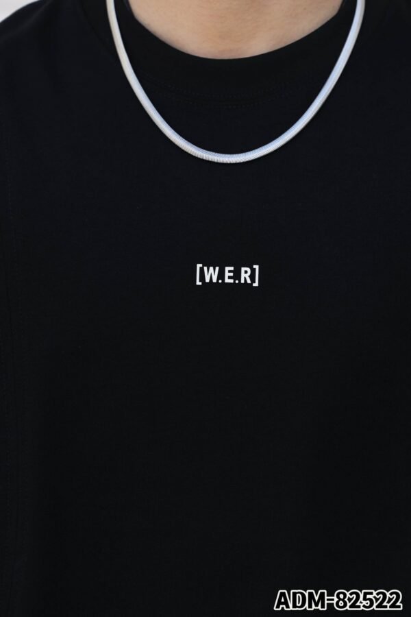 ADM New Structured Design Cotton T-shirt 82522 - 200gsm Premium Streetwear | Wholesale (4 Colors) - Image 11