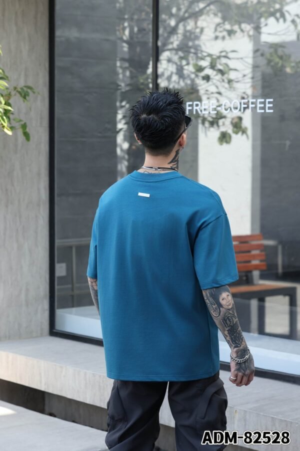 ADM New Embroidered Pocket T-shirt 82528 - 200gsm Premium Cotton | Streetwear Wholesale (4 Colors) - Image 10
