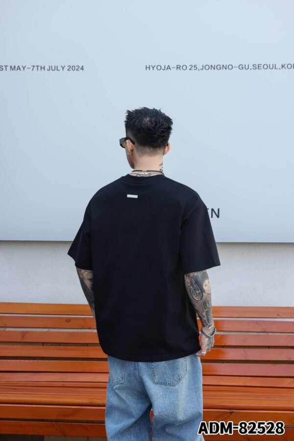 ADM New Embroidered Pocket T-shirt 82528 - 200gsm Premium Cotton | Streetwear Wholesale (4 Colors) - Image 6