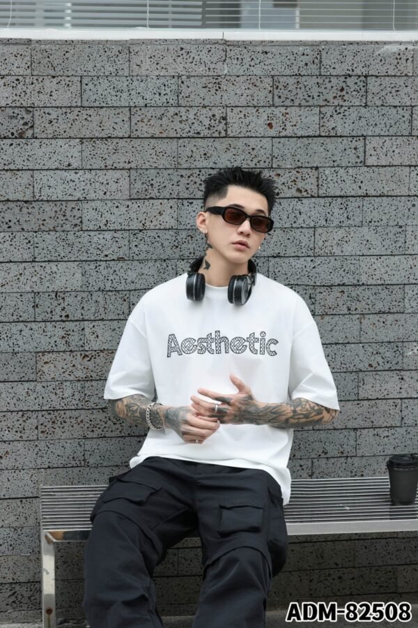 ADM New 3D Printed Cotton T-shirt 82508 - 200gsm Premium Streetwear | Wholesale (4 Colors) - Image 14