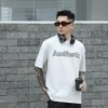 ADM New 3D Printed Cotton T-shirt 82508 - 200gsm Premium Streetwear | Wholesale (4 Colors) - White