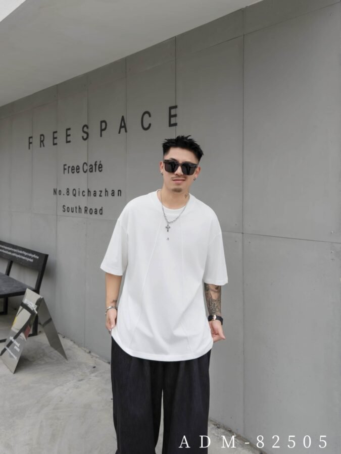 ADM New Deconstructed Cotton T-shirt 82505 - 200gsm Premium Streetwear | Wholesale (4 Colors) - Image 12