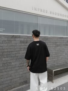 ADM New Deconstructed Cotton T-shirt 82505 - 200gsm Premium Streetwear | Wholesale (4 Colors) - Image 6