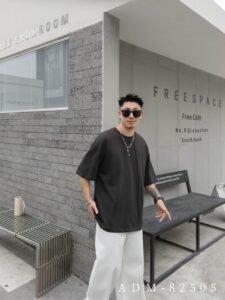 ADM New Deconstructed Cotton T-shirt 82505 - 200gsm Premium Streetwear | Wholesale (4 Colors) - Image 5