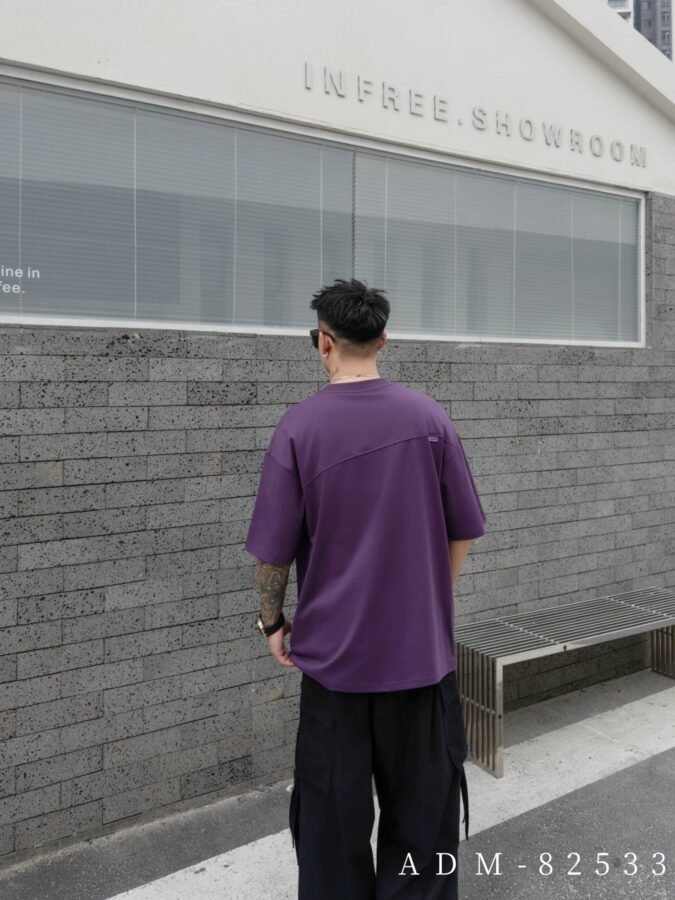 ADM New Burnout Effect Cotton T-shirt 82533 - 200gsm Premium Streetwear | Wholesale (4 Colors) - Image 14