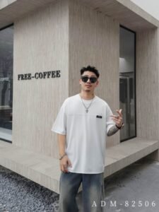 ADM New Custom Label 5-Stitch T-shirt 82506 - 200gsm 100% Cotton | Premium Wholesale (3 Colors) - Image 13