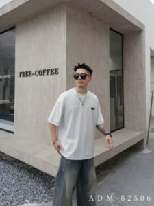 ADM New Custom Label 5-Stitch T-shirt 82506 - 200gsm 100% Cotton | Premium Wholesale (3 Colors) - Image 12