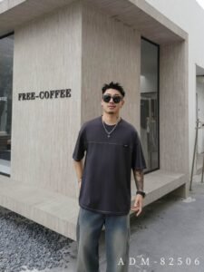 ADM New Custom Label 5-Stitch T-shirt 82506 - 200gsm 100% Cotton | Premium Wholesale (3 Colors) - Image 8