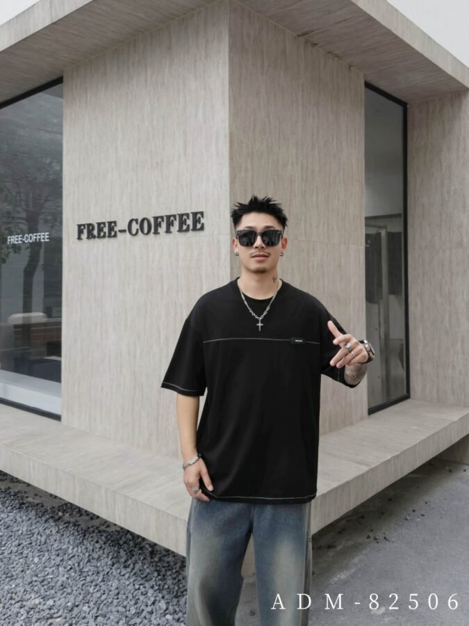ADM New Custom Label 5-Stitch T-shirt 82506 - 200gsm 100% Cotton | Premium Wholesale (3 Colors) - Image 5