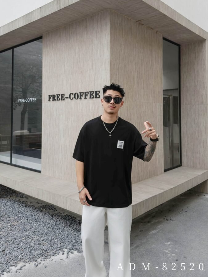 ADM New Custom Label Essential T-shirt 82520 - 200gsm Premium Cotton | Streetwear Wholesale (4 Colors) - Image 17