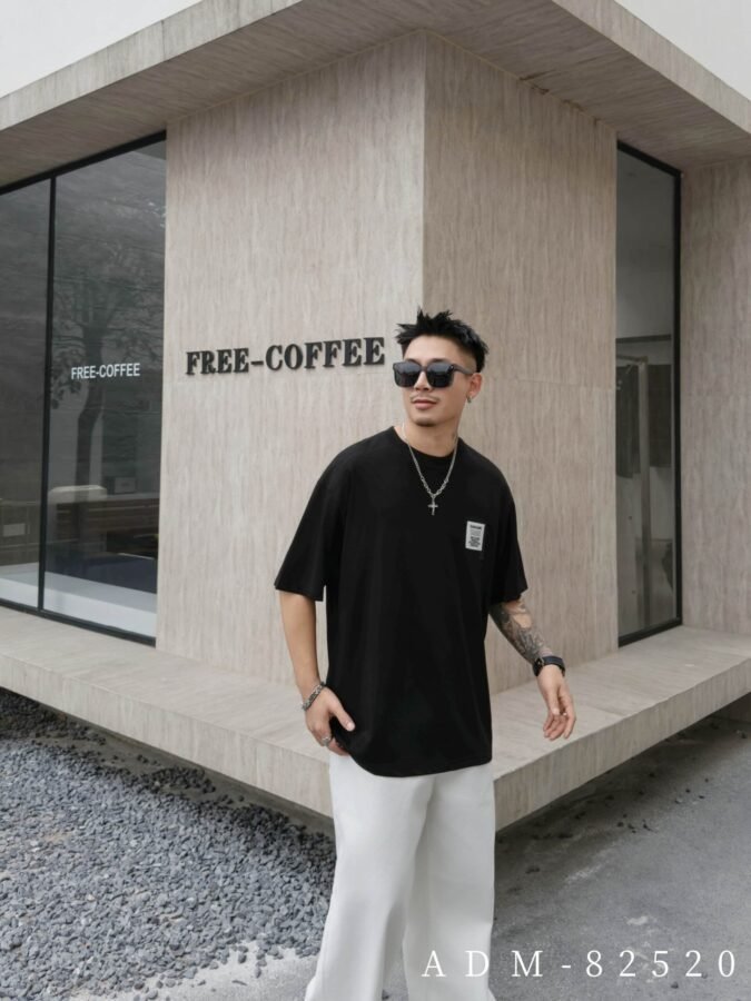 ADM New Custom Label Essential T-shirt 82520 - 200gsm Premium Cotton | Streetwear Wholesale (4 Colors) - Image 15