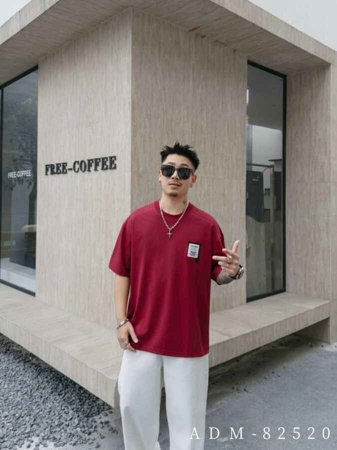 ADM New Custom Label Essential T-shirt 82520 - 200gsm Premium Cotton | Streetwear Wholesale (4 Colors) - Image 13