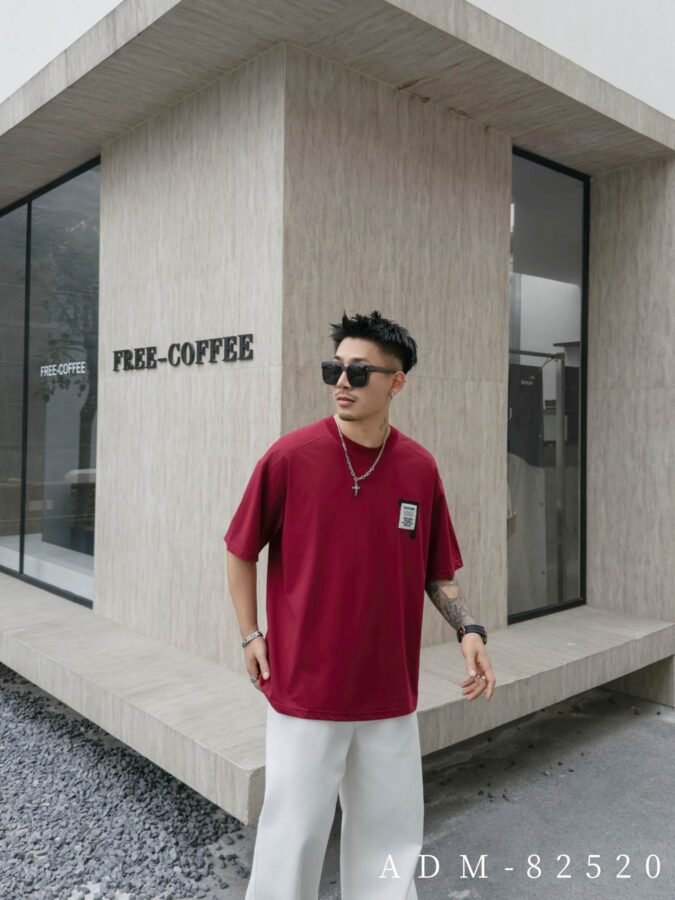 ADM New Custom Label Essential T-shirt 82520 - 200gsm Premium Cotton | Streetwear Wholesale (4 Colors) - Image 11
