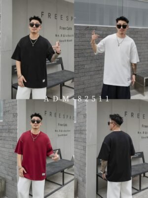 ADM New Custom Striped Raglan T-shirt 82511 - 200gsm 100% Cotton | Streetwear Wholesale (3 Colors)