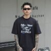 ADM New Vintage Wash Heavyweight T-shirt 82596 - 260gsm Premium Cotton | Streetwear Wholesale (4 Colors) - Gray