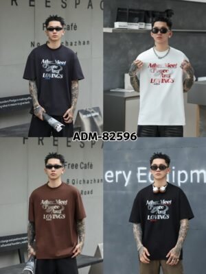 ADM New Vintage Wash Heavyweight T-shirt 82596 - 260gsm Premium Cotton | Streetwear Wholesale (4 Colors)