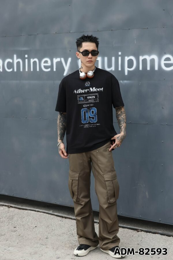 ADM New Vintage Wash Heavyweight T-shirt 82593 - 260gsm Premium Cotton | Streetwear Wholesale (3 Colors) - Image 11