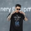 ADM New Vintage Wash Heavyweight T-shirt 82593 - 260gsm Premium Cotton | Streetwear Wholesale (3 Colors) - ​​Black