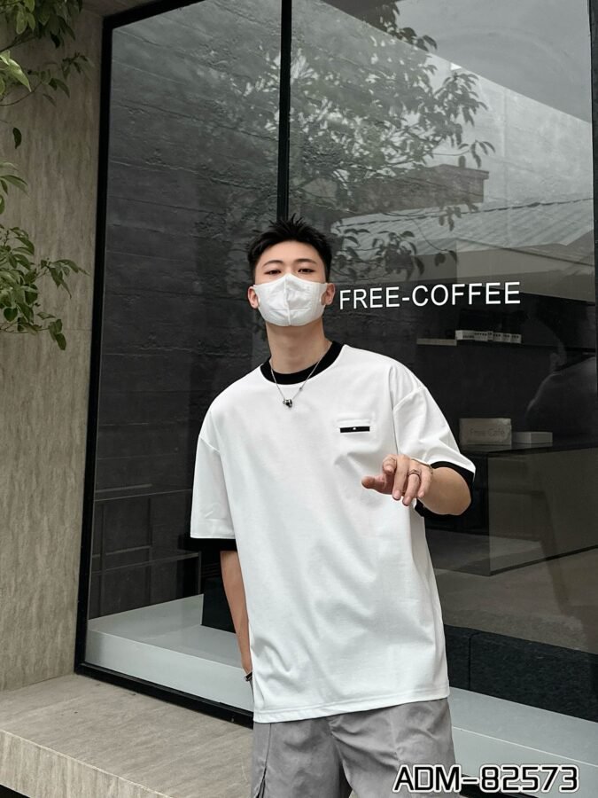 ADM New Utility Pocket T-shirt 82573 - 200gsm Premium Cotton | Streetwear Wholesale (3 Colors) - Image 8