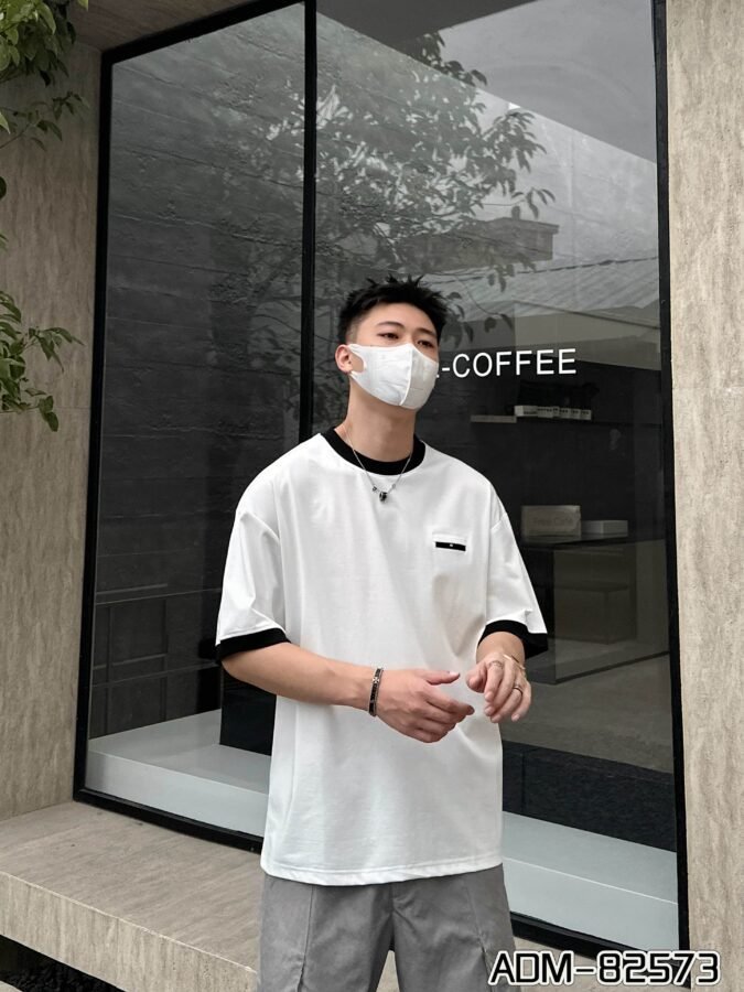 ADM New Utility Pocket T-shirt 82573 - 200gsm Premium Cotton | Streetwear Wholesale (3 Colors) - Image 6