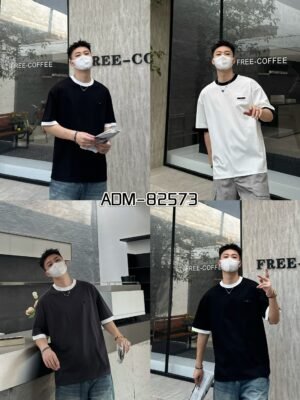 ADM New Utility Pocket T-shirt 82573 - 200gsm Premium Cotton | Streetwear Wholesale (3 Colors)