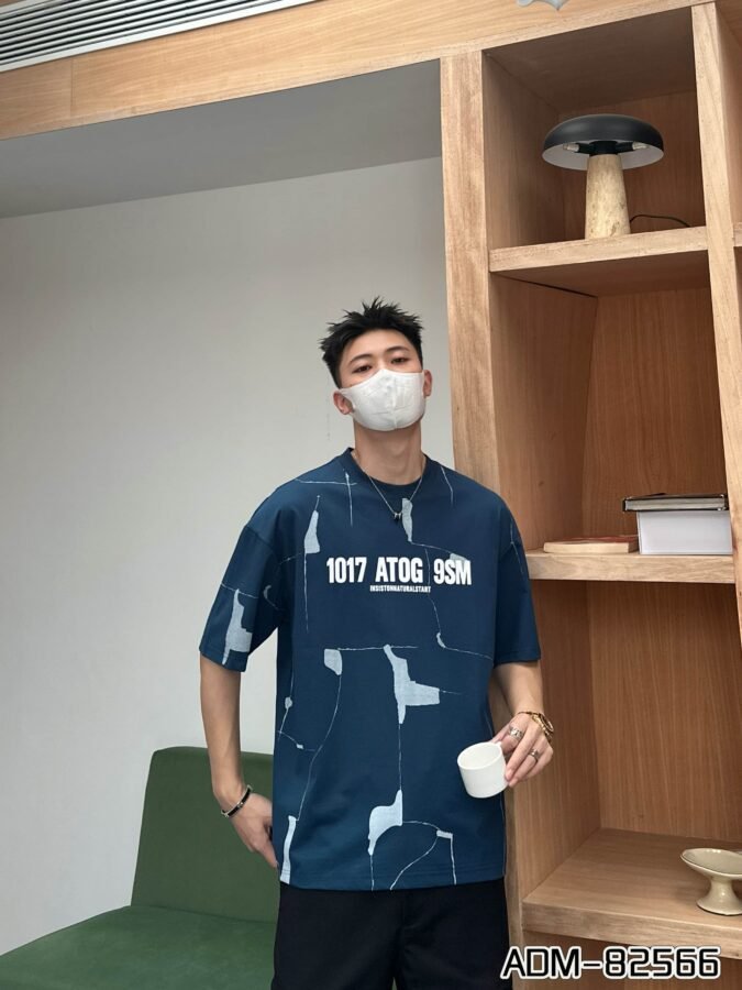 ADM New All-Over Print Cotton T-shirt 82566 - 200gsm Premium Streetwear | Wholesale (4 Colors) - Image 3