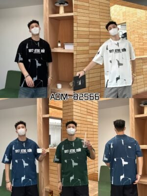 ADM New All-Over Print Cotton T-shirt 82566 - 200gsm Premium Streetwear | Wholesale (4 Colors)