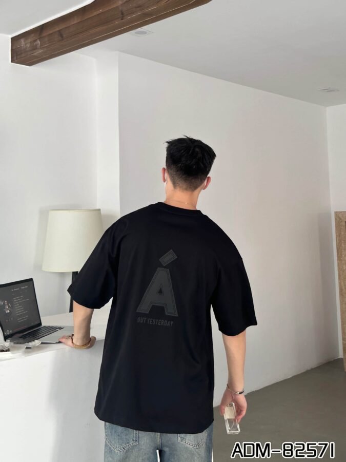 ADM New Burnout Floral Cotton T-shirt 82571 - 200gsm Premium Streetwear | Wholesale (3 Colors) - Image 10
