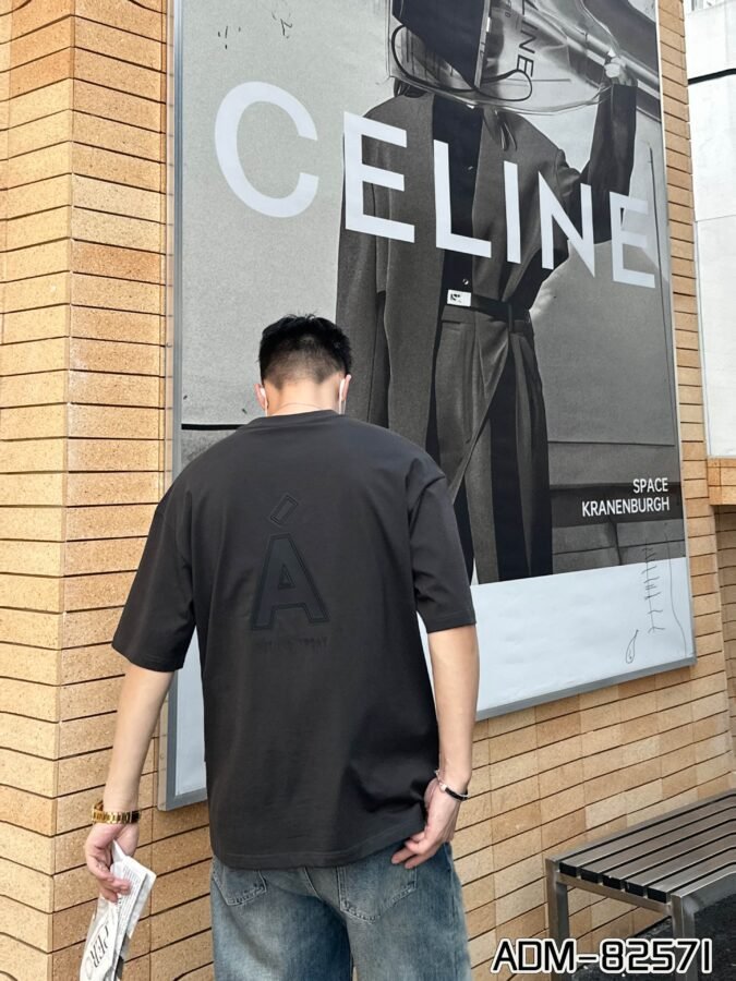 ADM New Burnout Floral Cotton T-shirt 82571 - 200gsm Premium Streetwear | Wholesale (3 Colors) - Image 3