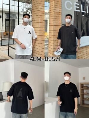 ADM New Burnout Floral Cotton T-shirt 82571 - 200gsm Premium Streetwear | Wholesale (3 Colors)