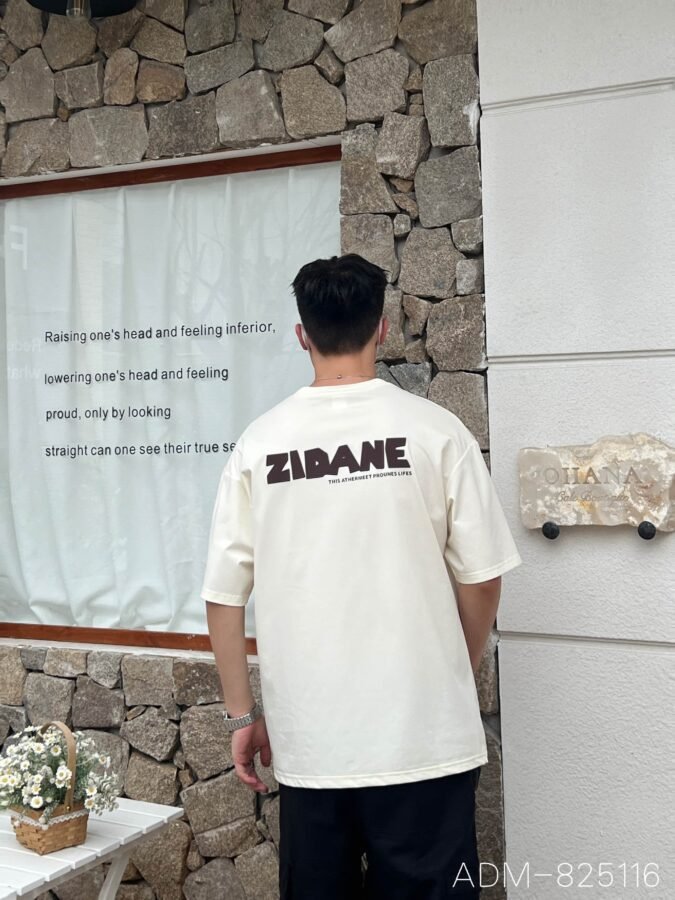 ADM New 3D Foam Print Cotton T-shirt 825116 - 200gsm Premium Streetwear | Wholesale (3 Colors) - Image 2