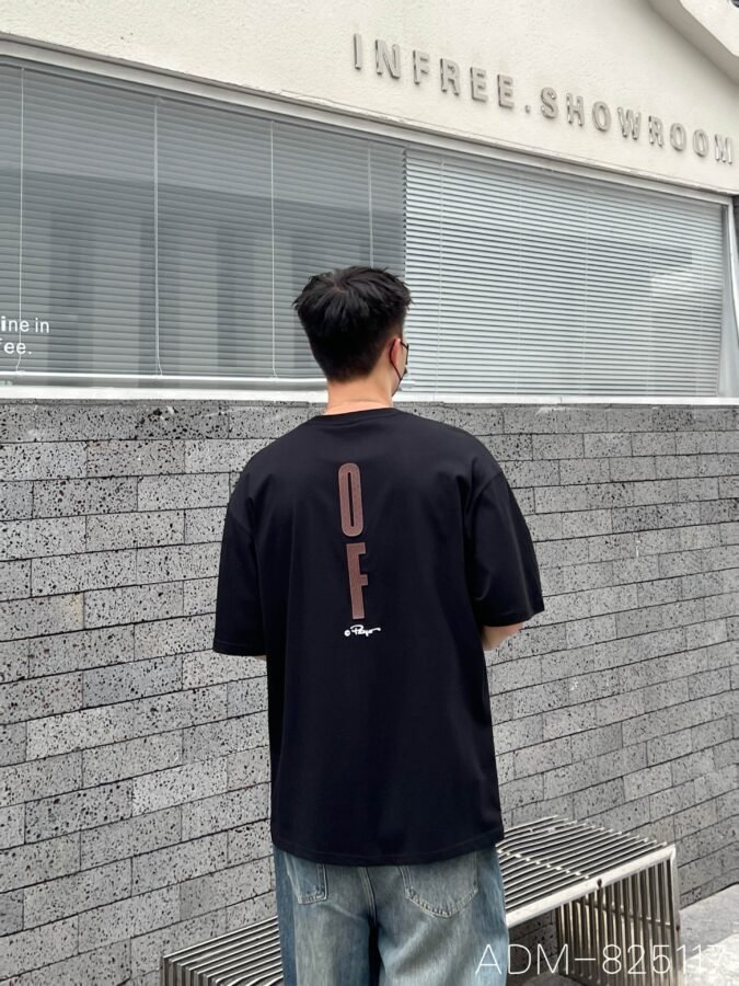 ADM new 3D Foam Embossed T-shirt 825117 - 200gsm Premium Cotton | Streetwear Wholesale (3 Colors) - Image 11