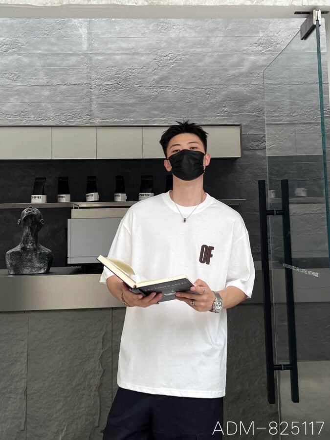 ADM new 3D Foam Embossed T-shirt 825117 - 200gsm Premium Cotton | Streetwear Wholesale (3 Colors) - Image 8
