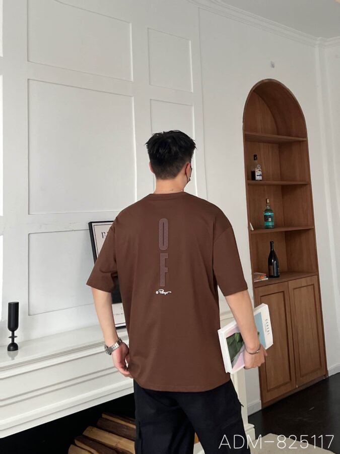 ADM new 3D Foam Embossed T-shirt 825117 - 200gsm Premium Cotton | Streetwear Wholesale (3 Colors) - Image 4