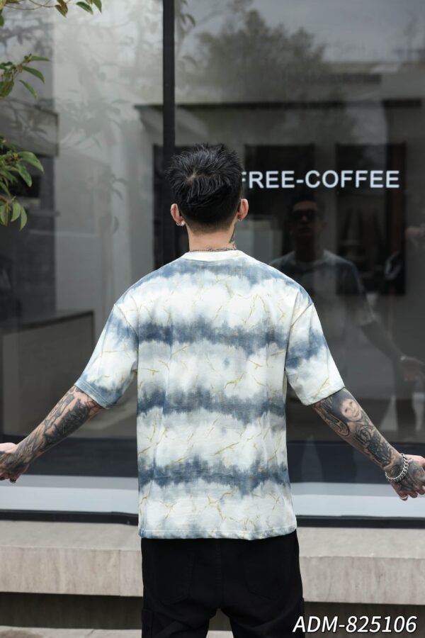 ADM New Woven Effect Print T-shirt 825106 - 200gsm Premium Cotton | Streetwear Wholesale (4 Colors) - Image 10