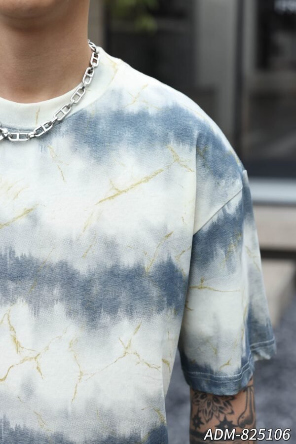 ADM New Woven Effect Print T-shirt 825106 - 200gsm Premium Cotton | Streetwear Wholesale (4 Colors) - Image 9