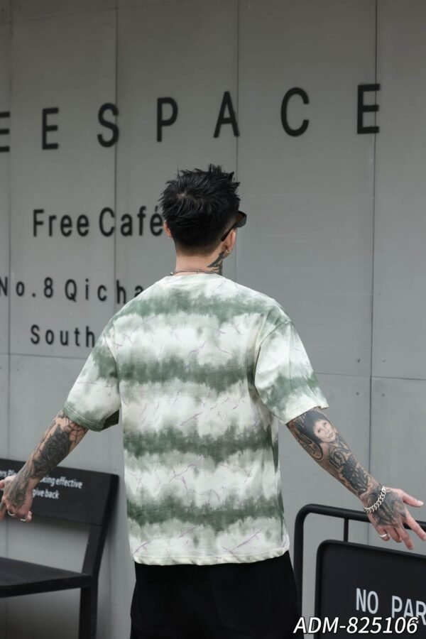 ADM New Woven Effect Print T-shirt 825106 - 200gsm Premium Cotton | Streetwear Wholesale (4 Colors) - Image 6