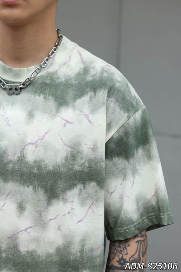 ADM New Woven Effect Print T-shirt 825106 - 200gsm Premium Cotton | Streetwear Wholesale (4 Colors) - Image 5